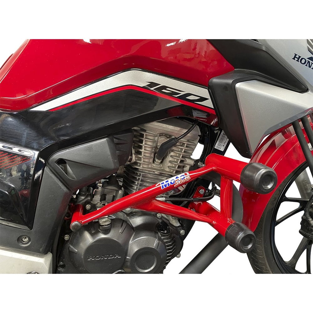 PROTETOR DE MOTOR E CARENAGEM TITAN 160 START 160 e FAN 160 STUNT