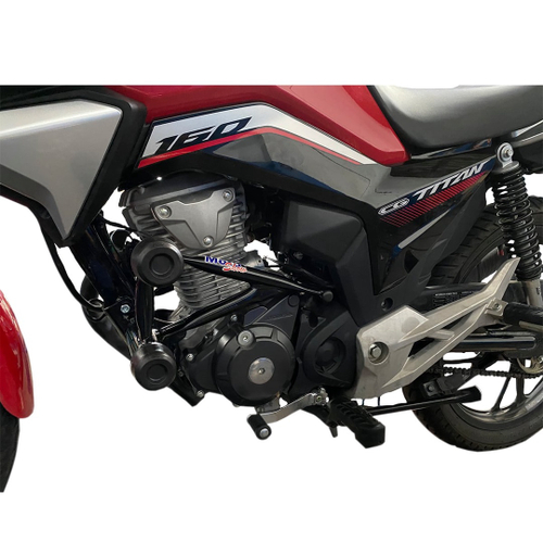 Protetor de Carenagem e Motor Moto Cg 160 Fan 160 ano 2022 2023 em diante  Mata Cachorro Honda em Promoção na Americanas