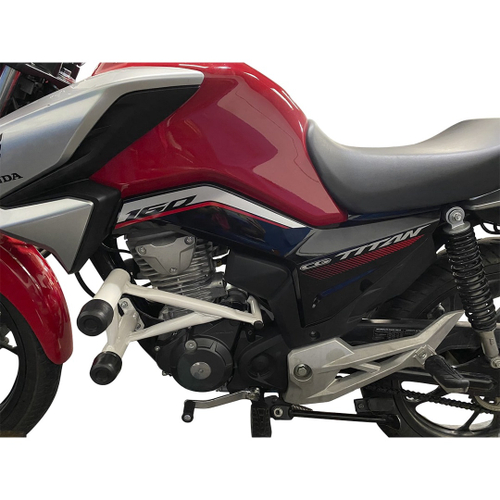 Protetor de Motor Esportivo Fan 160 Titan 160 Start 160 ano 2016 à 2020  2021 2022 2023 Moto Honda em Promoção na Americanas