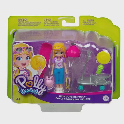 Boneca Polly Pocket Kit Fashion de Viagem Sortidos GFT92 - Mattel