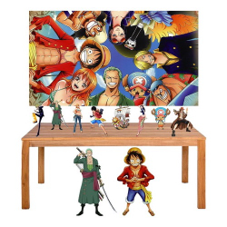 Painel de Festa One Piece Animes