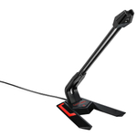 Microfone gamer preto trust USB com LED T20688 gxt 210