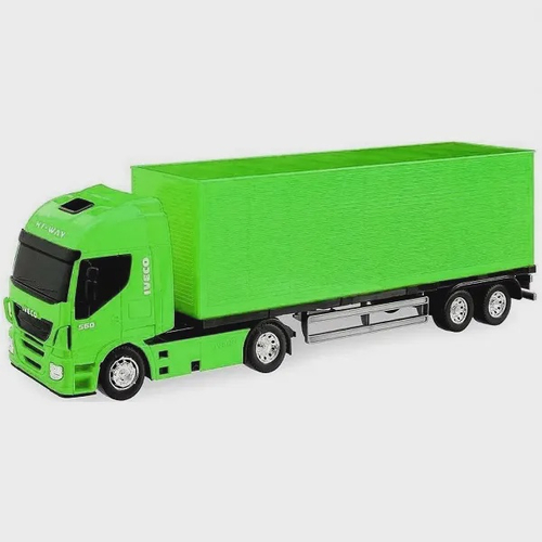 Caminhão De Brinquedo Iveco Hi-hay Com Empilhadeira - Bom Preço Magazine