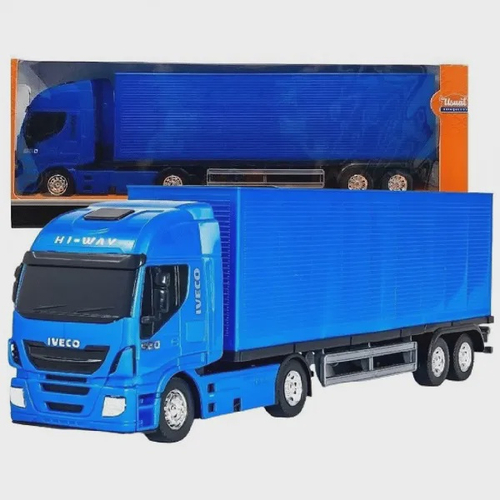 Caminhao Iveco Hiway Basculante Usual Brinquedos - Arara Azul