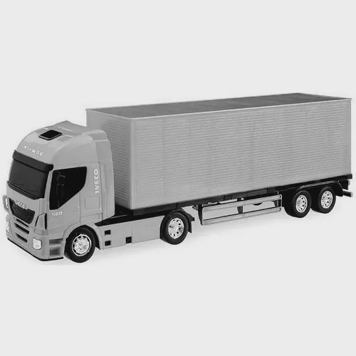 Brinquedo Infantil Caminhão Baú 67cm Diamond Truck Azul 1330 - Roma em  Promoção na Americanas