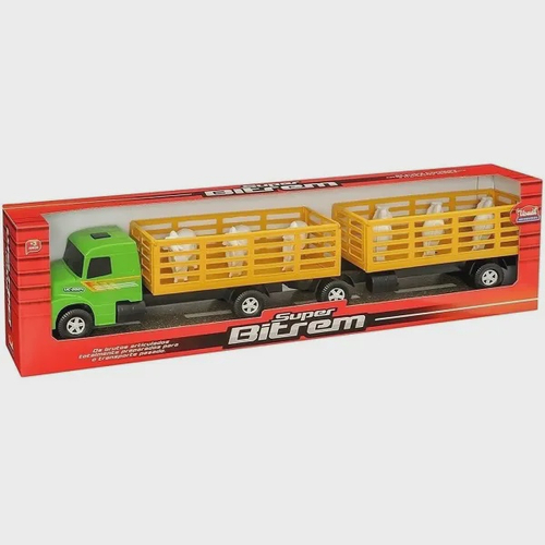 Carreta Bitrem Baú De Brinquedo Petroleum Roma Brinquedos - ShopJJ -  Brinquedos, Bebe Reborn e Utilidades