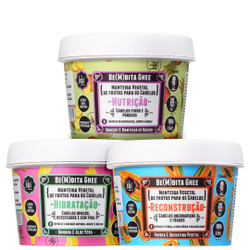 Kit Lola Cronograma Capilar Be(M)dita Ghee (3 Produtos) Menor preço em Kit Lola Cronograma Capilar Be(M)dita Ghee (3 Produtos)