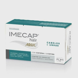 Suplemento Vitamínico Imecap Hair Max + Força Para Cabelos E Unhas 30 Cápsulas é boa?