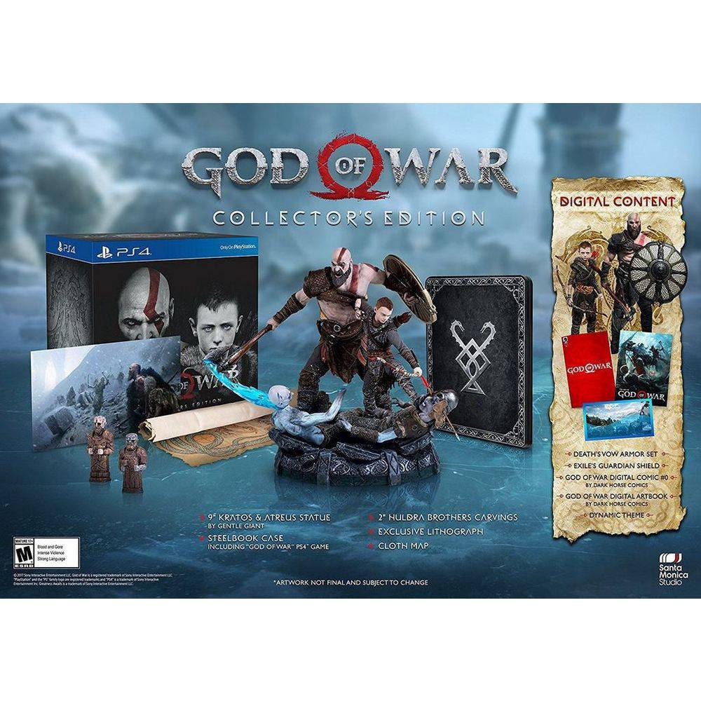 Jogo God of War Ragnarok Collectors Edition - PS4 e PS5