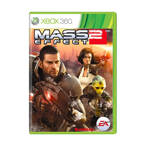 Jogo Mass Effect 2 Original [EUROPEU] - Xbox 360 - Sebo dos Games - 10 anos!