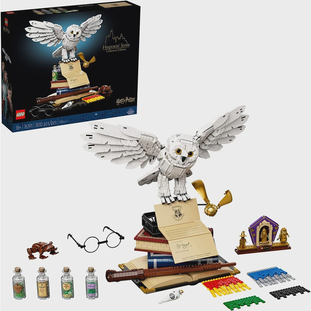 76391 Lego Harry Potter - Ícones de Hogwarts - Edição de Colecionador na  Americanas Empresas