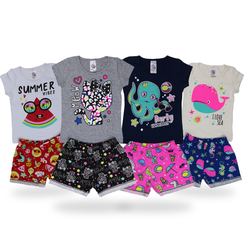 Roupas infantil best sale 4 anos