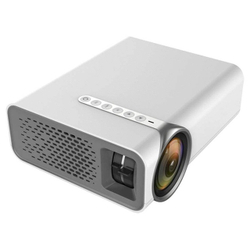 Projetor yg520 mesma Versão de tela 1800 lumens 1080p casa pai-filho projetor portátil mini tv led é boa?