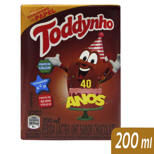 Toddynho Bebida Lactea Sabor Chocolate 200ml