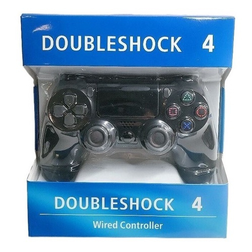 Controle Playstation 4 Com Fio Ps4 Led Joystick Video Game em