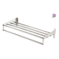 Porta Toalha Toalheiro Banheiro Hotel De Parede 40cm Inox Menor preço em Porta Toalha Toalheiro Banheiro Hotel De Parede 40cm Inox