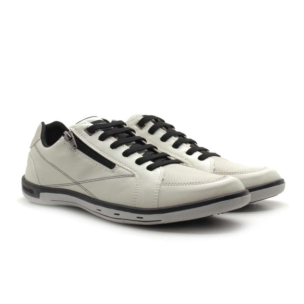 Sapat nis Masculino Cano Baixo Linha Conforto Ref. 12140 Cor