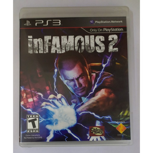 Jogo Infamous - Platinum - Ps3 - Mídia Física Original