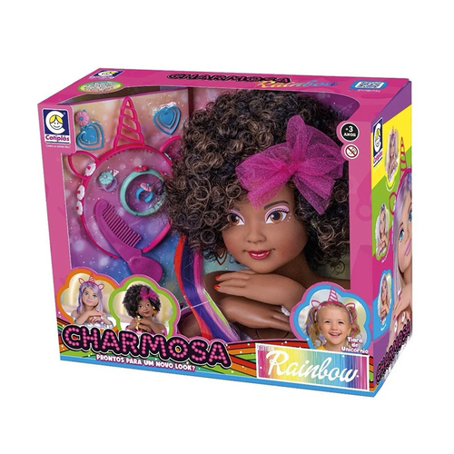 Boneca de Pentear e Maquiar - Busto - Nancy Hair - Super Toys - Ri Happy