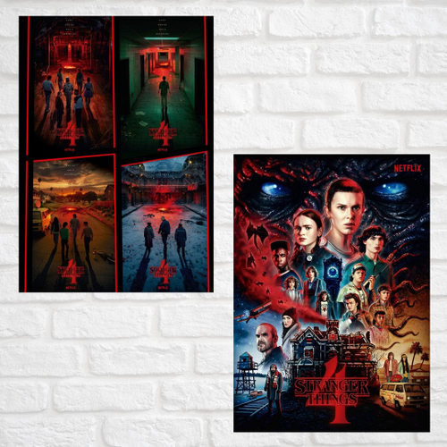 Superposter Cinema E Series - Stranger Things - Temporada 2 na