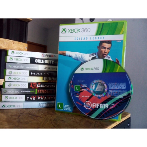 Combo Fifa 19 + 4 Jogos Xbox 360 Digital