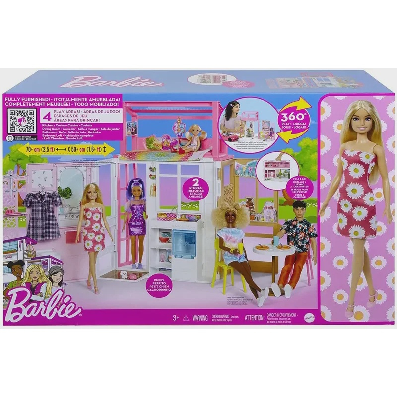 Barbie Extra Playset Salão De Beleza Com Pet Mattel - Brincando de Salão de  Beleza - Magazine Luiza