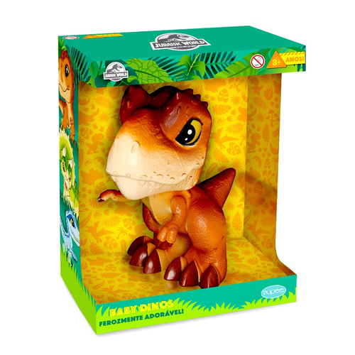 Dinossauros Infantil Avulso TREX-VERDE, TREX-MARROM, ESTEGOSSAURO,  BRANQUIOSSAURO Dino World BBR TOYS em Promoção na Americanas