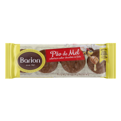 Pão de mel com cobertura de chocolate ao leite barion bandeja 90G é boa?