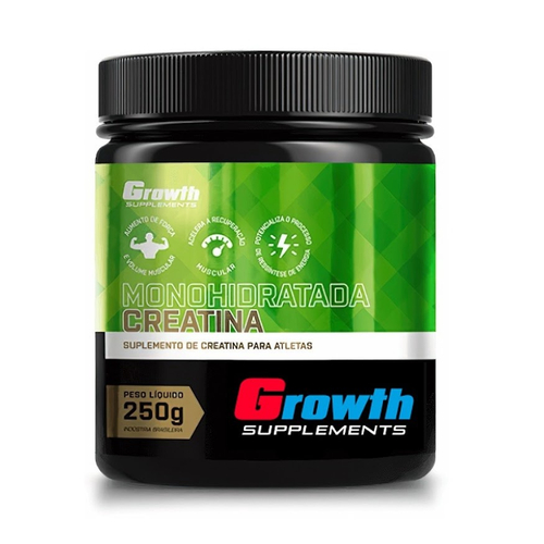 Creatina Monohidratada 250g Em Pó - Growth Supplements | Submarino