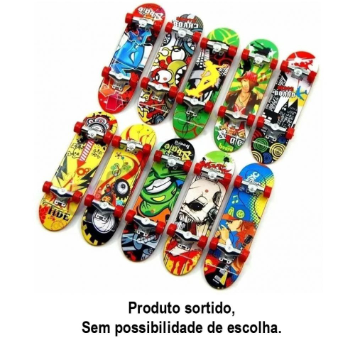 Skate de Dedo c/ 96mm Tech Deck Real Skateboards Sunny em Promoção