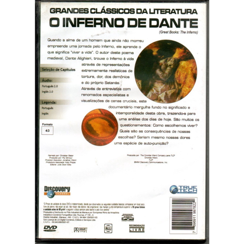 Dvd O Inferno De Dante - Edição Especial