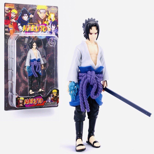 Boneco Action Figure Naruto Shippuden Sasuke Uchiha - Loja Ortsac