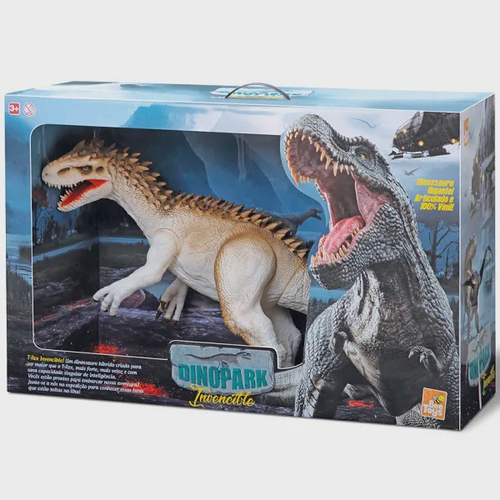 Dinossauro Dinopark Hunters T-Rex Bee Toys EM OFERTA