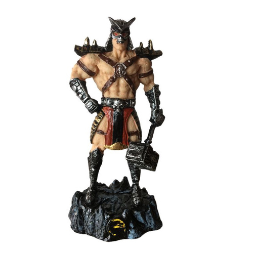 Shao Kahn Mortal Kombat Boneco Colecionável em Resina