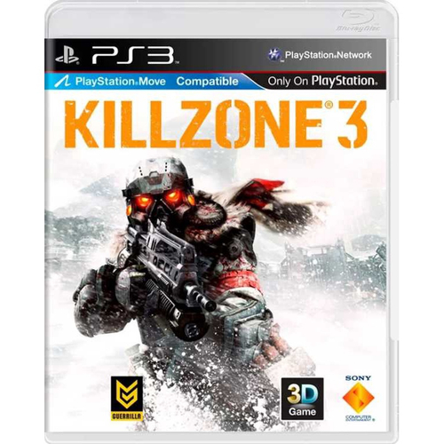 Jogo killzone 3 PS3 original novo em Promoção na Americanas