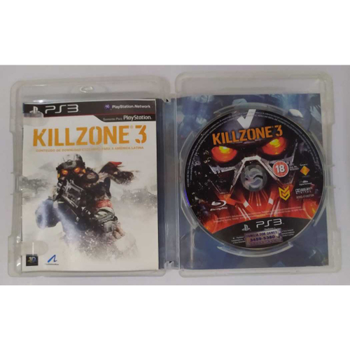 Killzone 3 - Jogo PS3 Midia Fisica