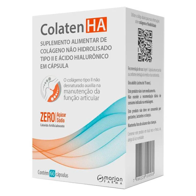 Colágeno Tipo II Colaten HA 60 cápsulas: Compre online