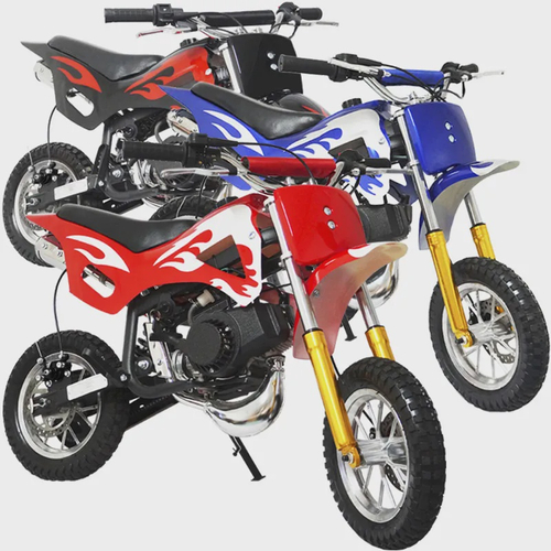 Mini Moto Infantil Gasolina 2 Tempos 49CC Speed Ninja GP Esportiva Pocket  Bike Importway WVPR-204 