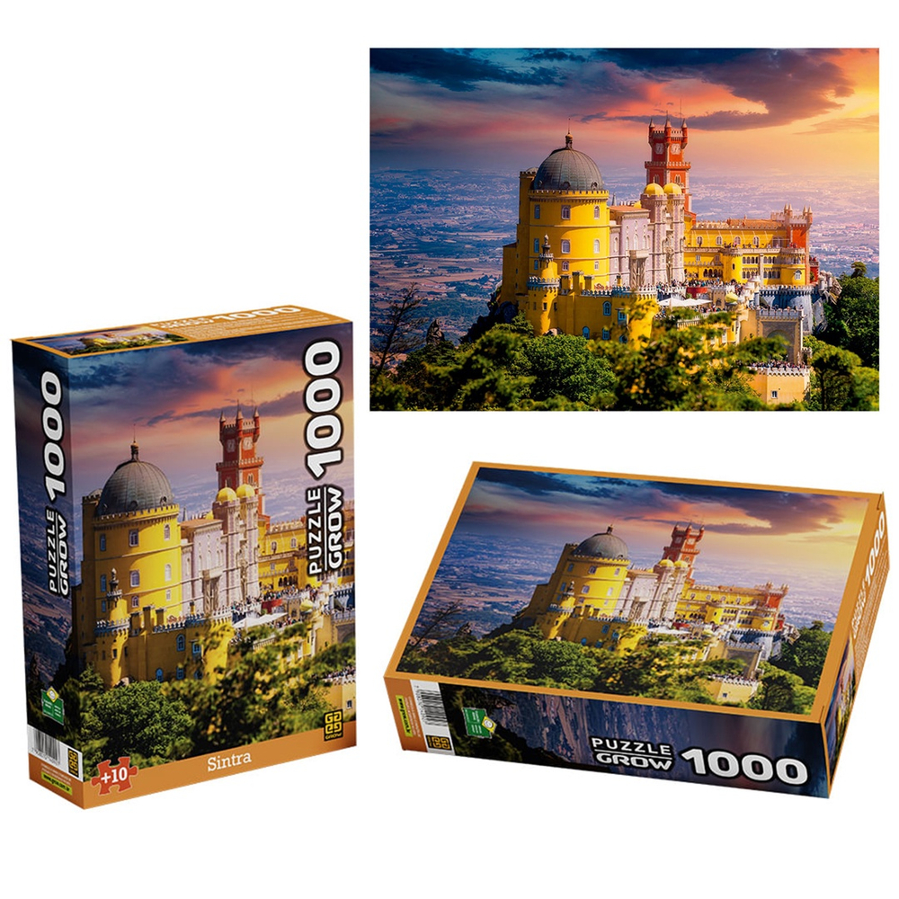 Puzzle Palácio da Pena 1000 peças: Especial Sintra