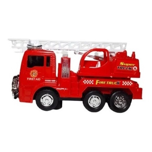 Carro Fricção Bombeiro 4×4 Maluco – DM Toys