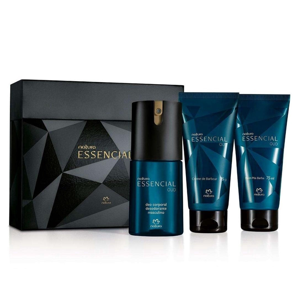 Kit Barba Essencial Oud Natura em Promoção na Americanas