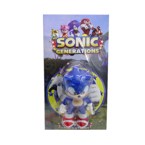 Boneco Sonic 16cm - PENA VERDE SHOP