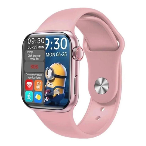 Relógio Smart watch Monitoramento Cardíaco, Conta Passos, Versão X8 2.0  Faces Mickey e Minnie IOS, Android