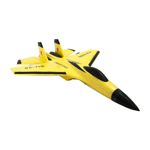 Avião De Controle Remoto The Minator Su 35 Planador Amarelo em Promoção na  Americanas