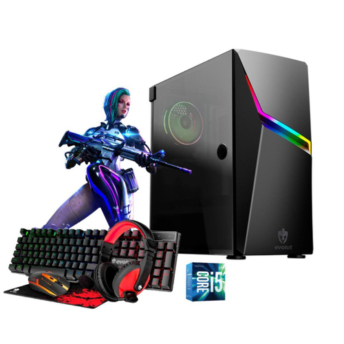 Pc Gamer Barato Rgb 1030 Gt 8gb 240gb Garantia - Lol, Gta 5 no Shoptime