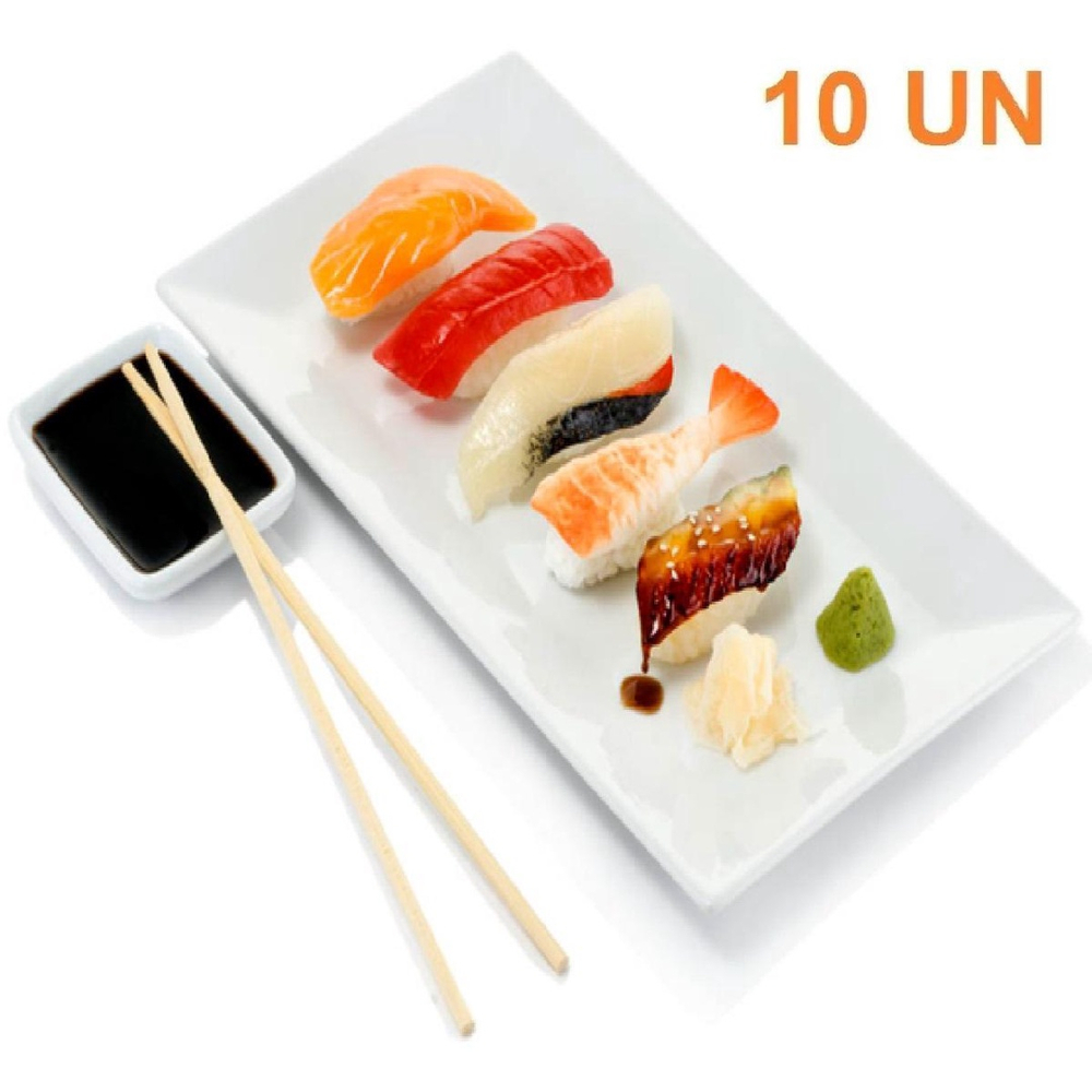 Kit Pratos e Travessas Vermelha + Hashi para Comida Japonesa em Promoção na  Americanas