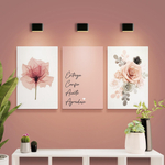 Kit Placas Quadros Decorativos 3 Peças Mdf - Entrego, Confio