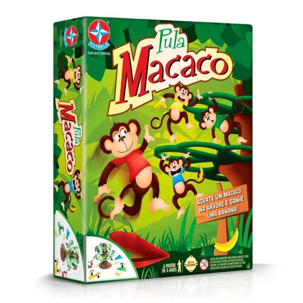 Jogo de Tabuleiro - Livro - 2 em 1 - Cada Macaco no seu Galho! - Estrela na  Americanas Empresas