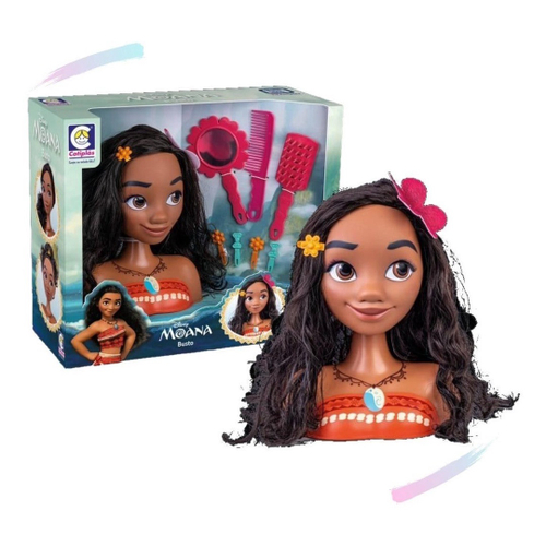 Boneca Busto Nancy Hair Super Toys Fazer Maquiagem em Promoção na Americanas