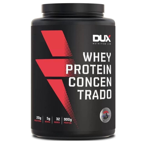 Whey Protein Concentrado 100% Puro Pote 900g - Dux Nutrition Full Entrega Rapida